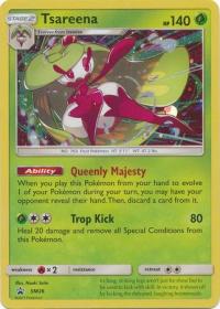 pokemon sun moon promos tsareena sm26