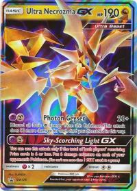 pokemon sun moon promos ultra necrozma gx sm126