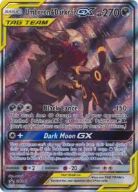 pokemon sun moon promos umbreon darkrai gx sm241 x