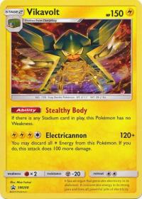 pokemon sun moon promos vikavolt sm208