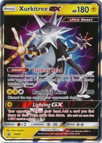 pokemon sun moon promos xurkitree gx sm68