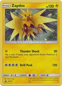 pokemon sun moon promos zapdos sm145