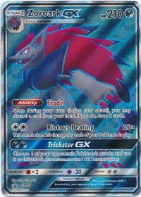 pokemon sun moon promos zoroark gx sm84