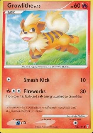 Growlithe 108-147 (RH)