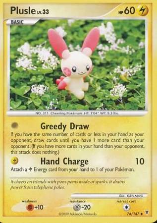 Plusle 76-147 (RH)