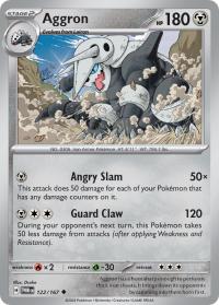 pokemon sv twilight masquerade aggron 122 167 rh