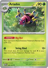 pokemon sv twilight masquerade ariados 005 167