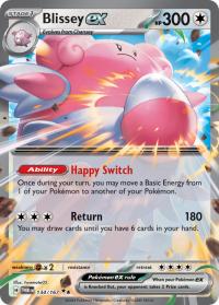 pokemon sv twilight masquerade blissey ex 134 167