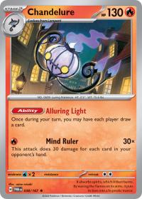 pokemon sv twilight masquerade chandelure 038 167