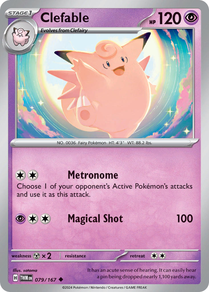 Clefable - 079-167 (RH)