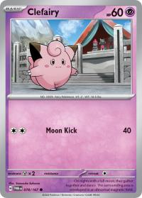 pokemon sv twilight masquerade clefairy 078 167 rh