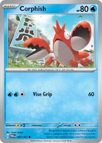 pokemon sv twilight masquerade corphish 047 167 rh