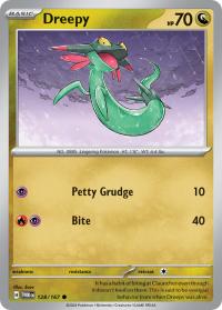 pokemon sv twilight masquerade dreepy 128 167