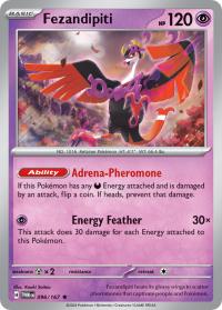 pokemon sv twilight masquerade fezandipiti 096 167