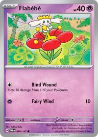 pokemon sv twilight masquerade flabebe 086 167