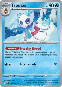 pokemon sv twilight masquerade froslass 053 167