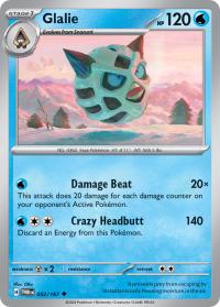pokemon sv twilight masquerade glalie 052 167