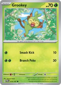 pokemon sv twilight masquerade grookey 014 167