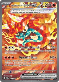 pokemon sv twilight masquerade hearthflame mask ogerpon ex 212 167 special illustration rare