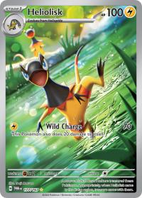 pokemon sv twilight masquerade heliolisk 177 167 illustration rare