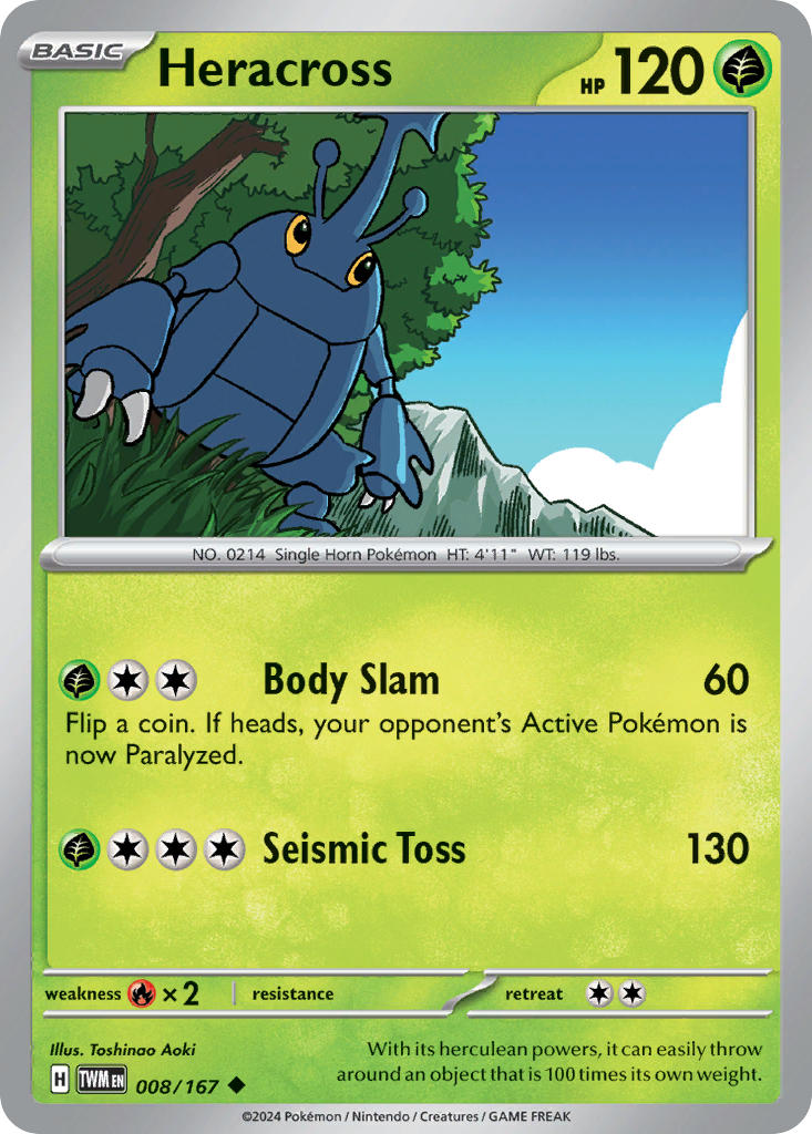Heracross - 008-167 (RH)