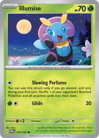 pokemon sv twilight masquerade illumise 010 167