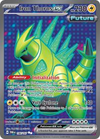 pokemon sv twilight masquerade iron thorns ex 196 167 full art
