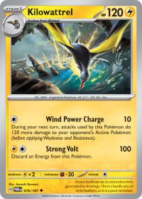 pokemon sv twilight masquerade kilowattrel 076 167 rh