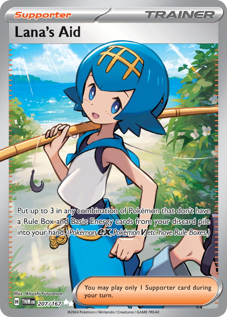 Lana's Aid - 207-167 - FULL ART