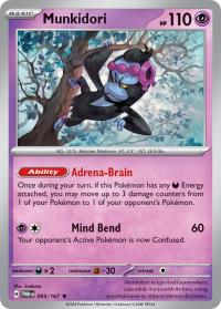 pokemon sv twilight masquerade munkidori 095 167