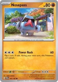 pokemon sv twilight masquerade nosepass 101 167