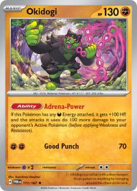 pokemon sv twilight masquerade okidogi 111 167