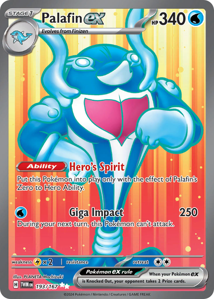 Palafin EX - 193-167 - FULL ART