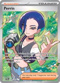 pokemon sv twilight masquerade perrin 209 167 full art