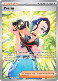 pokemon sv twilight masquerade perrin 220 167 special illustration rare