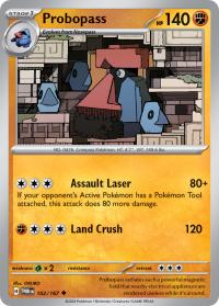 pokemon sv twilight masquerade probopass 102 167