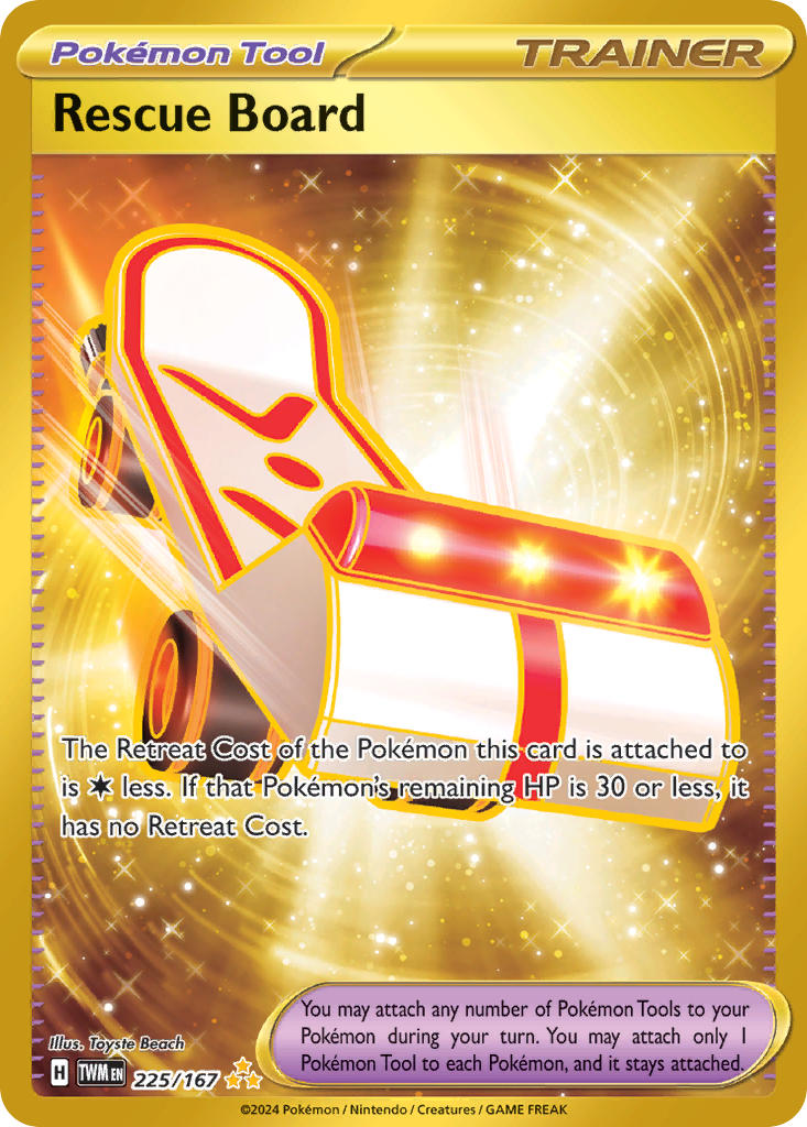 Rescue Board - 225-167 - Secret Rare