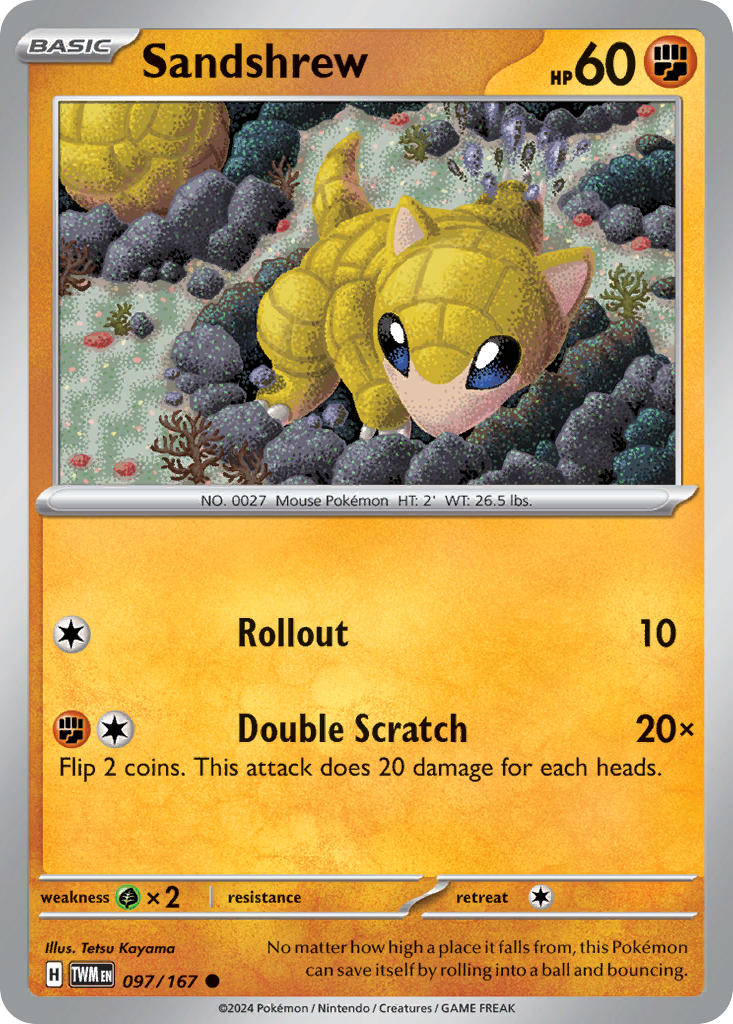 Sandshrew - 097-167