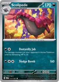 pokemon sv twilight masquerade scolipede 117 167 rh