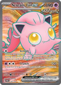 pokemon sv twilight masquerade scream tail ex 197 167 full art
