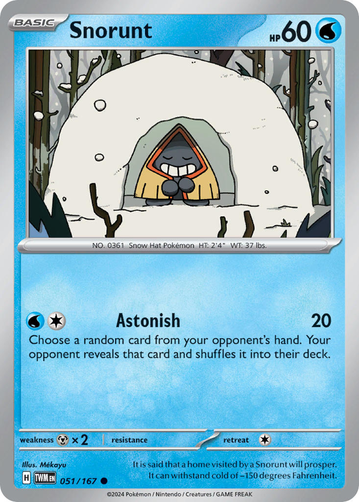 Snorunt - 051-167 (RH)