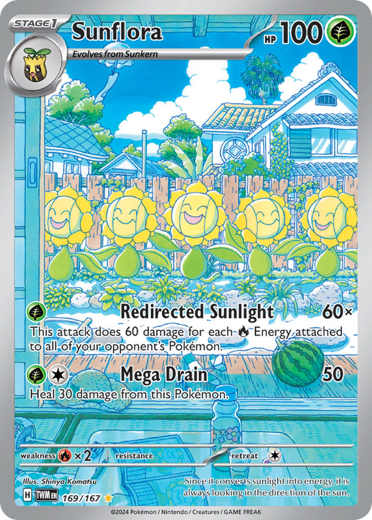 Sunflora - 169-167 - Illustration Rare