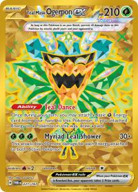 pokemon sv twilight masquerade teal mask ogerpon ex 221 167 secret rare