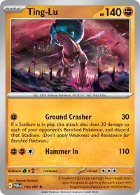 pokemon sv twilight masquerade ting lu 110 167