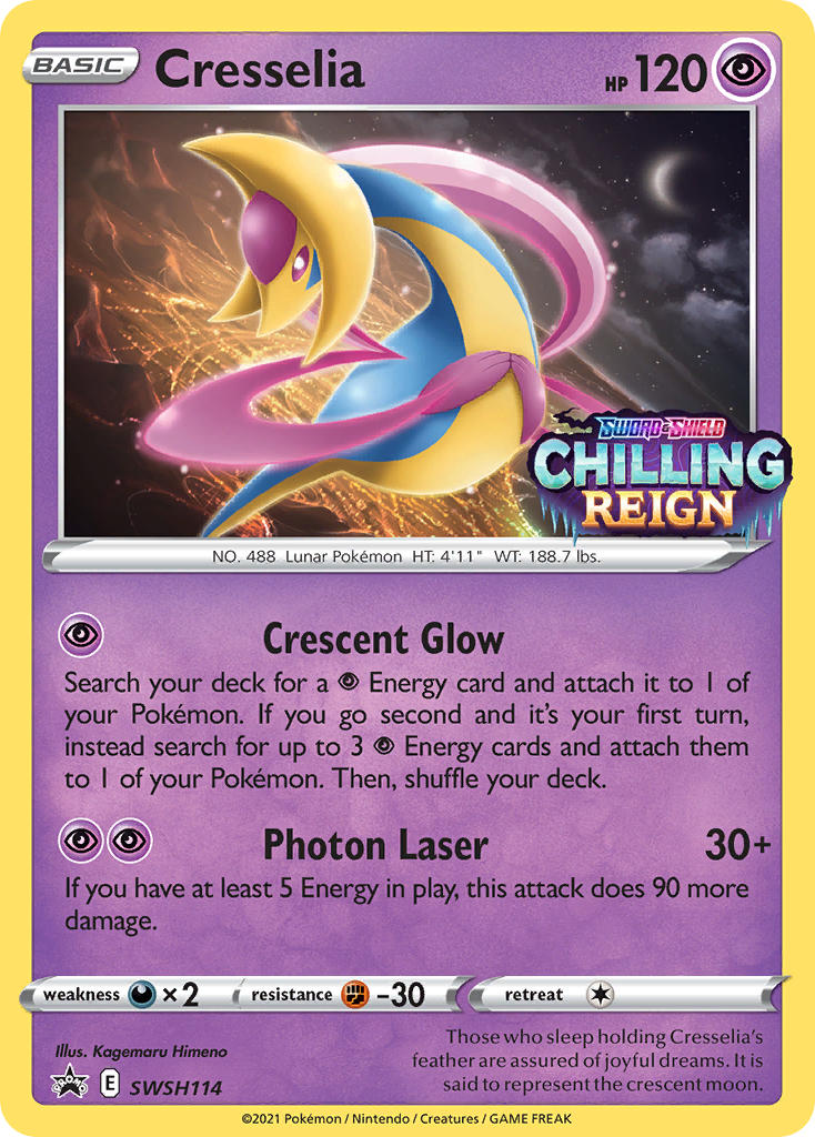 Cresselia - SWSH114 (Prerelease Promo)