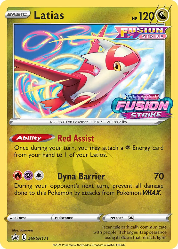 Latias - SWSH171 (Prerelease Promo)