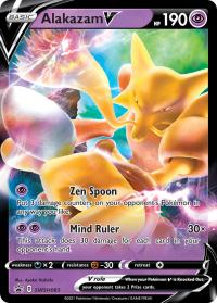 pokemon sword shield promos alakazam v swsh083