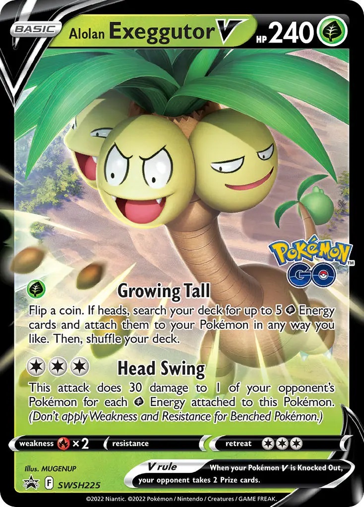 Alolan Exeggutor V - SWSH225