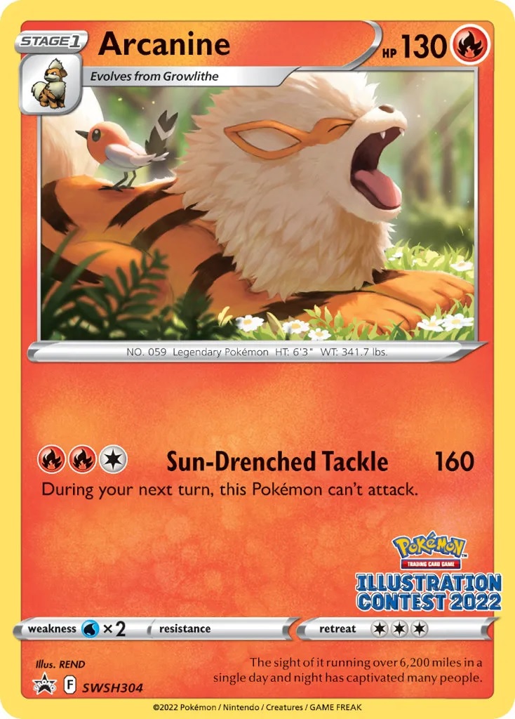 Arcanine - SWSH304