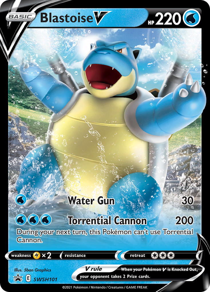 Blastoise V - SWSH101